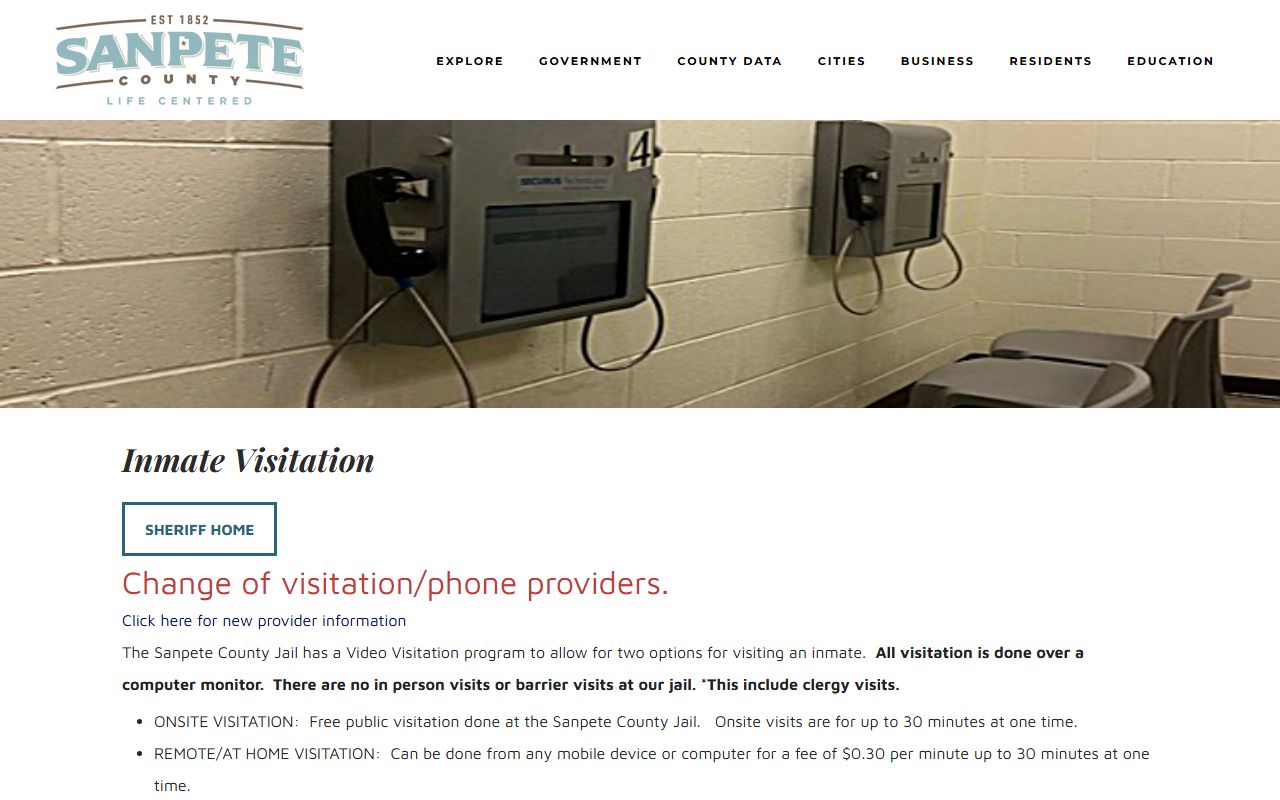 Sanpete County Jail Roster booking reports page